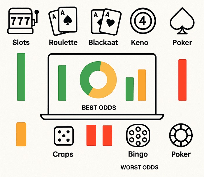 Best odds in casino games